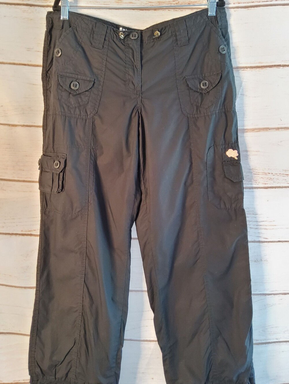 Vintage Cargo Pants in Black - Casual Utility Style - Juniors 15